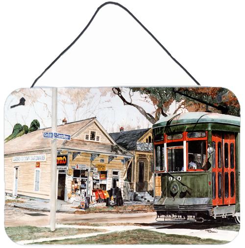 New Orleans Street Car Aluminium Metal Wall or Door Hanging Prints