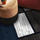 Rugshop Contemporary Modern Boxes Area Rug 3'3" x 5'3" Navy by TinyTreasures Baby Boutique