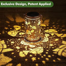 Fabuday Turtle Solar Lanterns Outdoor Waterproof - Metal Hanging Solar Powered Lights Led for Outside, Patio, Porch, Balcony, Yard and Deck Garden Decor, Gardening Decorations Gifts for Women Mom by GreenHaven Gardens