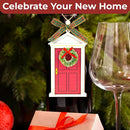 First Christmas in New Home Ornament 2024 - Our First House, Apartment, Wood New Home Decor - Housewarming Gift by TinyTreasures Baby Boutique