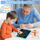 Hockvill LCD Writing Tablet for Kids 12 Inch, Toys for Boys Girls Drawing Pad for 3 4 5 6 7 Year Old Kids Toys, Toddler Erasable Doodle Board Travel Essentials, Children’s Day Gift for Kids - Blue by TinyTreasures Baby Boutique