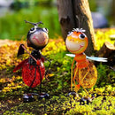 Solar Ladybug Garden Lantern Waterproof LED Ladybug Solar Lights Outdoor Decorative Tabletop Lanterns Lamp for Yard Patio Table Decoration by GreenHaven Gardens