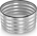 Galvanized Raised Garden Beds Outdoor // 2×2×1 ft Planter Raised Beds for Gardening, Vegetables, Flowers // Large Metal Garden Box (Silver) // Patented Tool-Free Design by GreenHaven Gardens