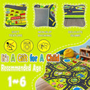 Car Rug for Kids 2.6x5 Feet - City Road Track Rug, Educational Car Floor Mats for Kid Room Playroom Games Room by TinyTreasures Baby Boutique