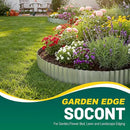 Corrugated Metal Garden Edging, 10"×20Ft Durable Landscape Border for Garden, Lawn, Flower Beds and Paver Edging (Silver) by GreenHaven Gardens