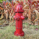 Fire Hydrant for Dogs to Pee On-16 Inches Red Puppy Pee Post Training Tool Resin Yard Garden Indoor Outdoor Statue by GreenHaven Gardens