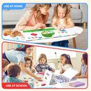 JoyCat Classroom Magnetic Letters Kit 248 Pcs with Double-Side 3D Foldable Magnetic Board - Foam Alphabet Letters&Numbers for Kids Spelling and Learning, Letter Board Tabletop Easel by TinyTreasures Baby Boutique