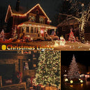OZS 2PK 240LED 95FT Solar String Lights Outdoor Waterproof, Solar Christmas Light Auto On/Off, Green Wire Solar Tree Lights with 8 Lighting Modes for Party Garden Christmas Decorations (Warm White) by GreenHaven Gardens