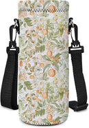 RICHEN Neoprene Water Bottle Carrier Bag with Adjustable Shoulder Strap,Insulated Water Bottle Cover for Stainless Steel/Glass/Plastic Bottles by TinyTreasures Baby Boutique