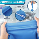 Shappy 2 Pcs Large Travel Laundry Bag Washable Waterproof Wet Dry Large Dirty Clothes Bag Bathing Workout(Solid Gray Blue) by TinyTreasures Baby Boutique
