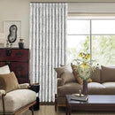 Pinch Pleated Vintage Floral Curtains - Room Darkening Drapes for Bedroom Living Room.2 Panels,72 Inches Wide 84 Inches Long by CozyNest Decor