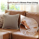 Oversized 172.5" Faux Leather Modular Sectional Sofa, Modern Large 10 Seater U Shaped Couch with Storage Seat with Reversible Chaise Deep Seat for Living Room DIY Combination - Brown