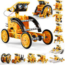 Lucky Doug 12-in-1 STEM Solar Robot Kit Toys Gifts for 8 9 10 11 12 13 Year Old Kids Boys Girls, Robot Building Education Science STEM Project Toys Kit Gifts for Kids Boys, Solar Powered by The Sun by TinyTreasures Baby Boutique