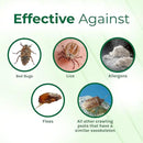 Lice and Bed Bug Laundry Additive - Environmentally Responsible, Odorless, and Stain-Free Liquid Laundry Treatment - Safe for Children and Pets - Any Water Temperature (32 Fl Oz) by CozyNest Decor