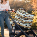 Binienty Car Seat Covers Canopy Cover for Babies, Western Aztec Horse Nursing Carseat Canopy Multifunction Breastfeeding Covers Fits Stroller, High Chair, Shopping Cart by TinyTreasures Baby Boutique