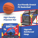Kids Arcade Basketball Game with Electronic Scoreboard and Cheer Sounds, Indoor Outdoor Basketball Hoop with 4 Balls, Game Toy Gift for Ages 3-12 Boys and Girls by TinyTreasures Baby Boutique