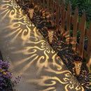 Go2garden 6Pcs Garden Solar Lights Outdoor Stakes Decorative Lighting for Yard, Pathway, Patio Decor Lawn Ornament (Red Copper) by GreenHaven Gardens