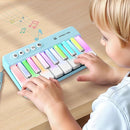 iPlay, iLearn Kids Mini Piano Toy W/Rainbow Lights, Portable Travel Piano Keyboard Toddlers Musical Instrument Learning Toys, Music Interactive Birthday Gift for 2 3 4 5 6 Year Old Boys Children by TinyTreasures Baby Boutique