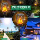 TomCare Solar Lights Outdoor 99 LED Higher & Larger Flickering Flame Solar Torch Lights 43" Waterproof Outdoor Lighting Solar Powered Pathway Lights Christmas Decorations for Garden Patio Yard, 4Pack by GreenHaven Gardens