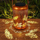 Solar Lanterns Outdoor Butterfly Hanging Lantern Lights, Gardening Gifts for Mom Women Grandma Solar Lights Waterproof LED Mode Change Metal Solar Garden Decor for Patio Yard Lawn Landscape Tabletop by GreenHaven Gardens
