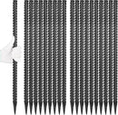 24 Inches Straight Rebar Stakes(20-Pack), 1/2" Diameter Steel Metal Stakes for Garden with Chisel Point End Heavy Duty Ground Anchors for Landscape, Concrete Form, Camping & Trapping Black by CozyNest Decor