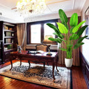 7.2ft Artificial Silk Bird of Paradise Palm Tree (85in) with 17 Trunks Faux Tree and Plastic Nursery Pot, Fake Plant for Office House Farmhouse Living Room Home Decor (Indoor/Outdoor) by CozyNest Decor