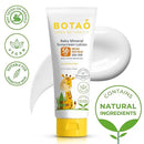 Baby 100% mineral Zinc Oxide baby sunscreen – safe natural sunblock lotion for babies: SPF50 Broad Spectrum UVA UVB,For sensitive skin Baby Face Body Protection, Sunblock Cream 2.5 Oz by CozyNest Decor