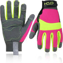 HANDLANDY Women Safety Work Gloves Utility Touch Screen Working Grip Glove for Yardwork Gardening Breathable Mechanic Gloves by GreenHaven Gardens