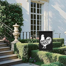 Awesome Sauce Rooster Garden Flag Art Banners House by GreenHaven Gardens
