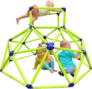 Eezy Peezy Monkey Bars Climbing Dome - Sturdy & Portable Jungle Gym for Kids, Backyard Playset for Toddlers, Active Outdoor Fun for Kids Ages 3 to 8 Years Old, Lightweight & Easy Assembly, Green/Blue by TinyTreasures Baby Boutique