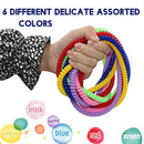 Sensory Chew Toys for Autistic Children, 12 Pack Stretch Chewing Necklaces Bracelets for Kids with Autism ADHD SPD, Stretch Stings Fidget Toys for Kids Toddlers Reduce Biting Stress and Anxiety by TinyTreasures Baby Boutique
