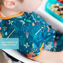 Bumkins Bibs - Toddler Bibs, Waterproof, Large for 1-3 Years, Short Sleeve by TinyTreasures Baby Boutique