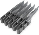 Vodaland Rebar Stakes | J Hook Extra Heavy Duty Rust Proof Coated Steel Ground Anchors with Chisel Point End | Secure Landscaping and DIY Projects | 5/16” Diameter x 16” Inches Long (Pack of 150) by CozyNest Decor