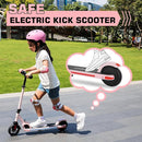 Caroma Electric Scooter for Kids Ages 6-12,150W/180WMotor,10 MPH Max Speed & 7 Miles,Colorful Lights,Adjustable Height & Speed,LED Display,Foldable Kids Electric Scooter 132 Lbs Max Load,Idea Gift by TinyTreasures Baby Boutique