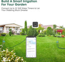 Smart Hose Watering Timer with Wi-Fi Hub, Automate Water & Sprinkler Schedules for Lawn, Garden, & Yard Care, Compatible with Alexa Green-Brass Inlet & Plastics Outlet (2-Outlet) by GreenHaven Gardens