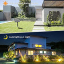 CLY LED Solar Lights Outdoor IP66 Waterproof, Bright Solar Dusk to Dawn Light 5000mah, Adjustable Angle, Solar Powered Security Flood Light 5M Cable for Wall Porch Shed Barn 2700K 4000K 6000K by GreenHaven Gardens