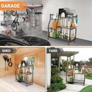 TORACK Garden Tool Organizer with Wheels, Rakes Shovels Yard Tools Stand for Garage, Shed, Garden, Indoor/Outdoor Long-Handled Tools Cart by GreenHaven Gardens