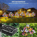 Solar Garden Lights Solar Lights Outdoor Waterproof Decorative 4 Pack with 144 LED 68 Butterfly Solar Lights for Garden Yard Decor Christmas Decorations, Gifts for Mother's Day Mom by GreenHaven Gardens