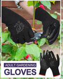 Nuogo 48 Pairs Gardening Gloves for Men Women Rubber Coated Safety Work Gloves Bulk for Gardening Construction Work by GreenHaven Gardens