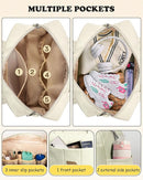 Duffle Bag for Travel Women, Travel Bags，Teenage Girls Gift Ideas-Initial Overnight Bag with Wet Pocket，Lightweight Weekender Bags Personalized Gym Tote with Makeup Pouch by TinyTreasures Baby Boutique
