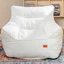 Bean Bag Chair for Adults, Comfy Tufted Bean Bag Chair Sofa with Armrests, Lazy Beanbag Chair with Foam Filler Stuffed Bean Bag Couch Sofa for Reading in Bedroom, Living Room and Dorms by CozyNest Decor