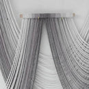 IOWER Large Macrame Wall Hanging Boho Wall Art Handmade Home Decor Dip-Dyed Macrame Wall Decor Wall Art Craftsmanship Fiber Art Boho Chic Wall Decor Modern For Bedroom Livingroom Backdrop by CozyNest Decor