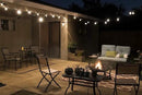 Enbrighten LED Bistro Outdoor String Lights, 24ft, 12 Shatter Resistant Lifetime Bulbs, 2200K Warm White, Weather Resistant, Indoor/Outdoor, Commercial Grade, Perfect for Backyard, Porch, Patio, 38356 by CozyNest Decor