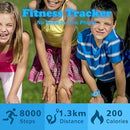 Kids Watches for Girls Boys Digital Sport Watch with Step Counter Pedometer Vibration Alarm Clock, No App Waterproof Fitness Tracker Kids Watch Boys Girls Teens Students Ages 5-16 by TinyTreasures Baby Boutique