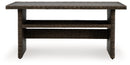 Brook Ranch - Rect Multi-use Table - Brown