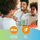 Brusheez Kids’ Electric Toothbrush Set - Safe & Effective for Ages 3+ - Parent Tested & Approved with Gentle Bristles, 2 Brush Heads, Rinse Cup, 2-Minute Timer, & Storage Base (Buddy The Bear) by TinyTreasures Baby Boutique