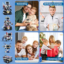 5-in-1 STEM Robot Building Kit for Kids Ages 8-16, Remote & App Controlled, Rechargeable Engineering Learning DIY Coding Toy, Educational Building Blocks Gift for Girls & Boys (603 PCS) by TinyTreasures Baby Boutique