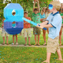 Sratte Number 1 2 3 4 5 6 7 8 9 Piñata with Stick Blindfold Confetti, Gradient Blue Piñata for Kids Boys Girls Birthday Party Anniversary Decorations Supplies(Number 8) by TinyTreasures Baby Boutique