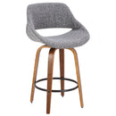 Fabrico - Mid Century Inviting Design Modern Counter Stool by HouseOfZazla