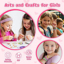 P&C Friendship Bracelet Making Kit for Girls Age 8-12 with 422 Beads & 20 Threads - Arts and Crafts for Kids Jewelry Making Kit - Christmas Birthday Gifts - Easy Bracelet Maker by TinyTreasures Baby Boutique